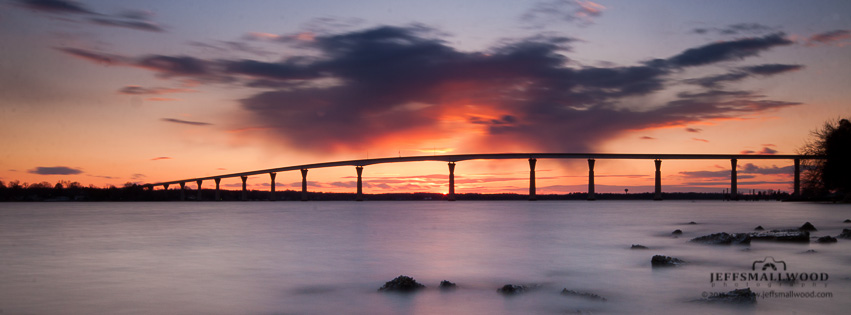 Sunset on the Bridge